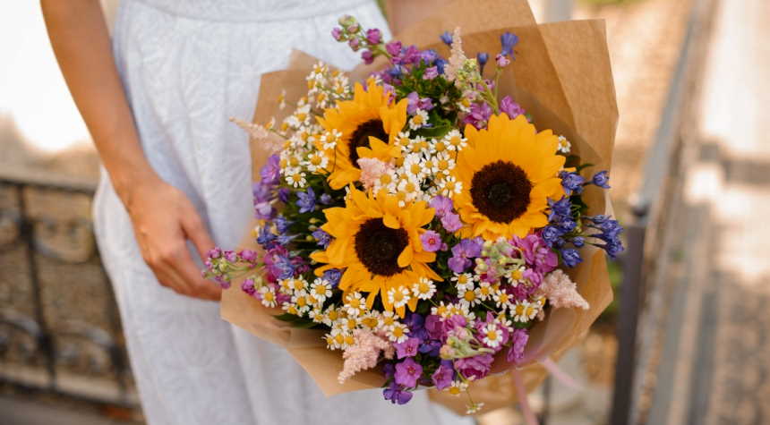 diy sunflower bouquet